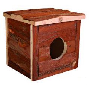 Casuta Lemn Hamster Jerrik 15x14x13 cm