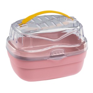 Cusca transport Aladino Small Roz, 20 x 16 x 13 cm