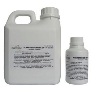 ALBASTRU DE METILEN 1 % Solutie 100 ml