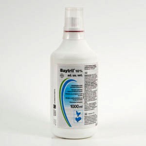 Baytril 10% Solutie orala 1 L