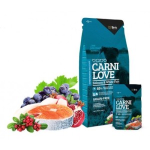 CARNILOVE SALMON AND WHITE FISH 12 Kg
