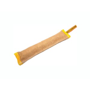 Cilindru dresaj caine din iuta cu maner 60cm