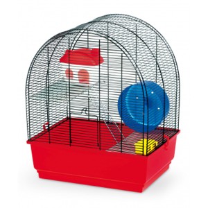 Cusca rozatoare Lucky 44 Rosu / Negru, 41 x 31 x 51 cm