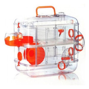 Cusca Rodylounge Duo Orange, 2 etaje, 40 x 26 x 40 cm
