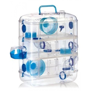 Cusca Rodylounge Trio Bleu, 3 etaje, 40 x 26 x 53 cm