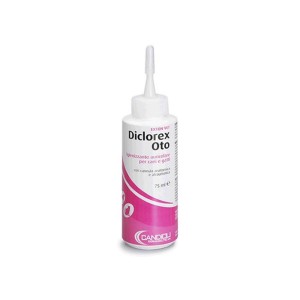 Diclorex Oto 75 ml  – soluţie otică igienizantă pentru câini şi pisici