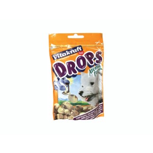 VITAKRAFT Drops Caine cu Lapte şi Ciocolata 75g