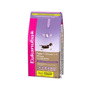 Eukanuba Puppy All Breeds Lamb & Rice 15 Kg