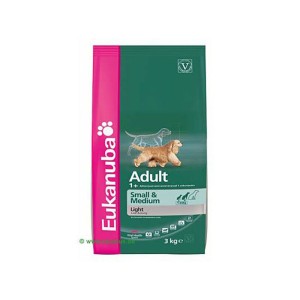 Eukanuba Adult Light Small & Medium Breed 15 Kg