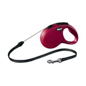 FLEXI NEW CLASSIC SNUR S 8M ROSU