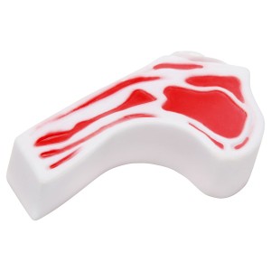 Jucarie vinil cotlet 12.5 cm