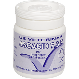 ASCACID 7.5% F, 100 comprimate