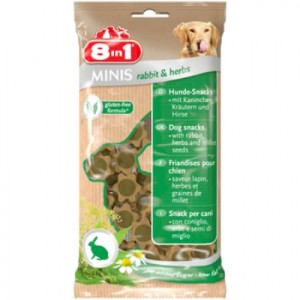 8in1 RECOMPENSE MINIS IEPURE/IERBURI 100 G