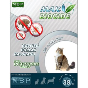 Zgarda Antiparazitara NBP Pisica 35 cm