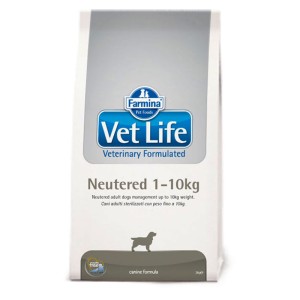 Vet Life Dog Neutered 1 - 10kg Sac 10 kg