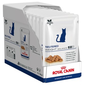 Royal Canin Neutered Weight Balance Cat 12 plicuri x 100 g bax