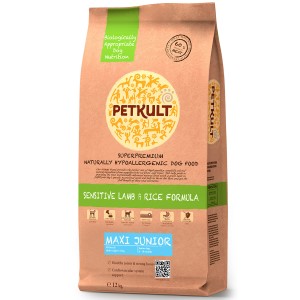 Petkult Maxi Junior Sensitive Miel&Orez 12kg