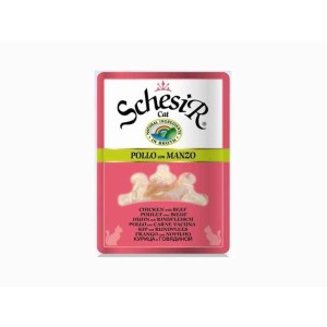 Schesir Pisica Pui Biban Plic, 100 g
