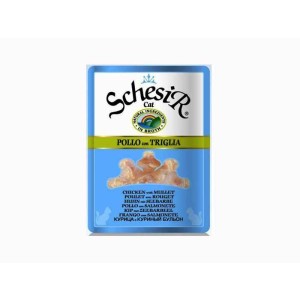 Schesir Pisica Pui File Plic, 100 g