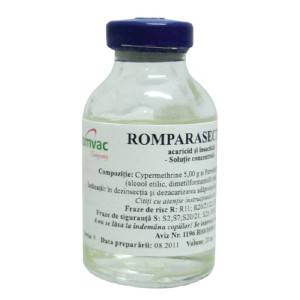 ROMPARASECT 5 % Solutie concentrata 100 ml