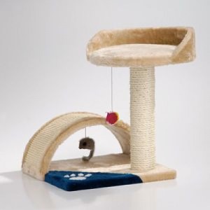 Sisal pentru Pisici Trendy Crem 35x35x85 cm