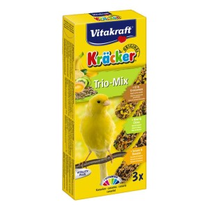 Baton canari Vitakraft TRIO MIX KIWI/BANANE/OU 3 Buc