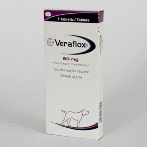 Veraflox Flavored tablete 60 mg