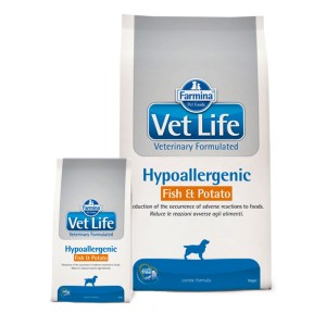Vet Life Dog Hipoallergenic Fish & Potato 2 kg 